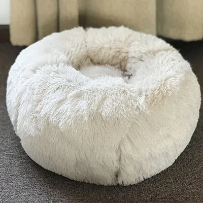 PLUSH AND SUPER SOFT ROUND PET CUSHION