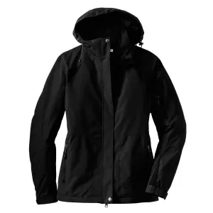 Port Authority Women's Black/Black All Season II Jacket