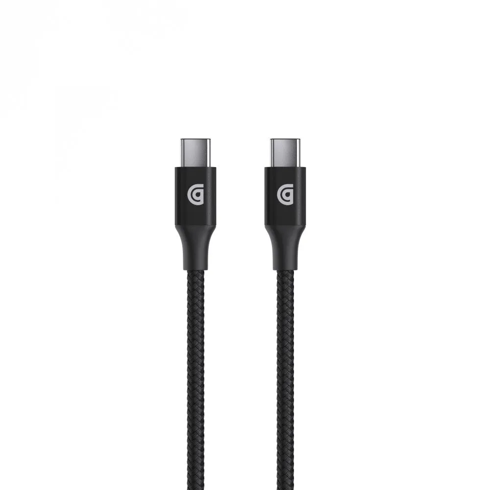 Premium USB-C Charge/Sync Cable, 3-ft (.9-m), Black