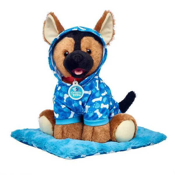 Promise Pets Blue Bone Bed