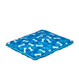 Promise Pets Blue Bone Bed