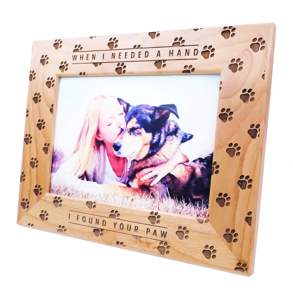 "I Found Your Paw" Picture Frame