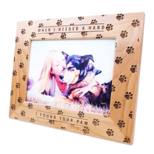 "I Found Your Paw" Picture Frame