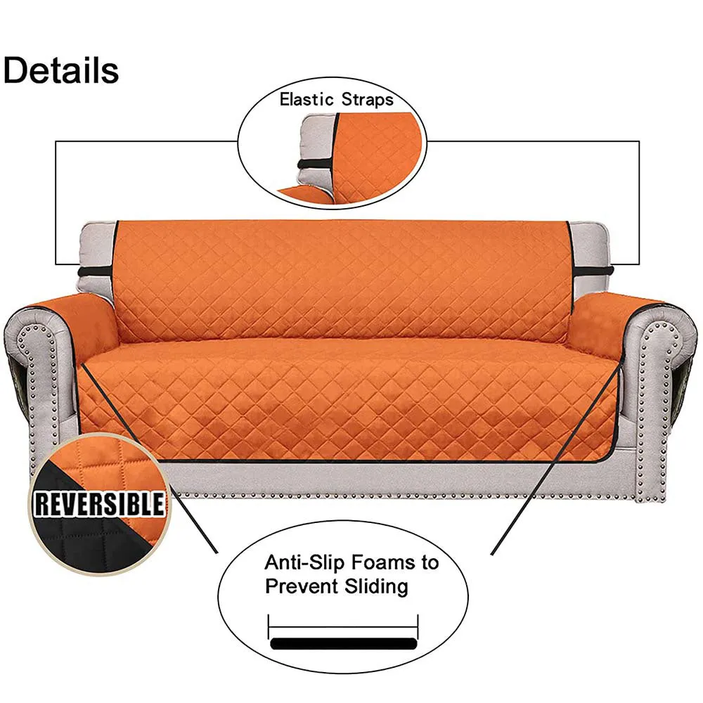 Slip-Resistant Reversible Armchair Cover for Dogs Pet -28 Inches