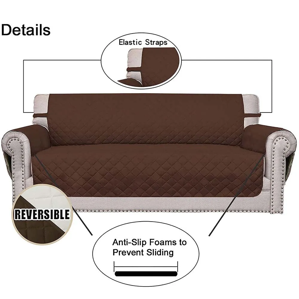 Slip-Resistant Reversible Armchair Cover for Dogs Pet -28 Inches