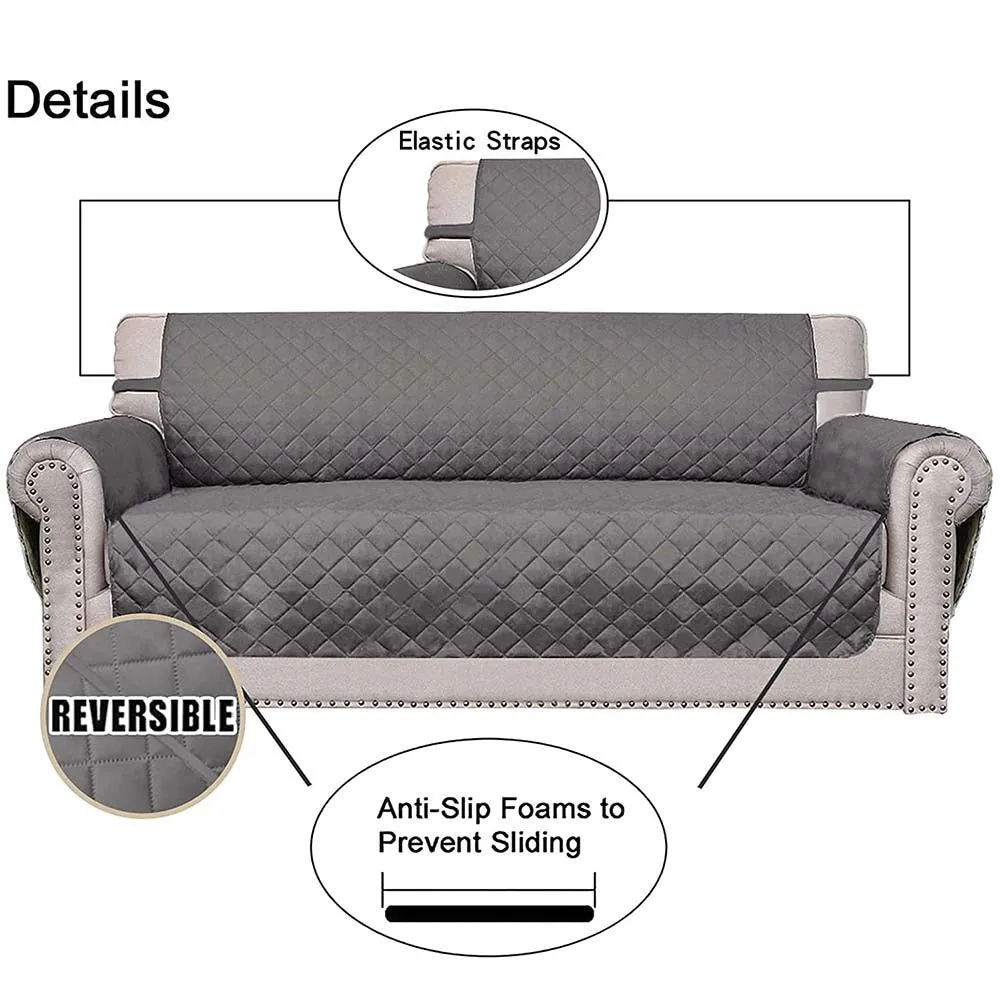 Slip-Resistant Reversible Armchair Cover for Dogs Pet -28 Inches