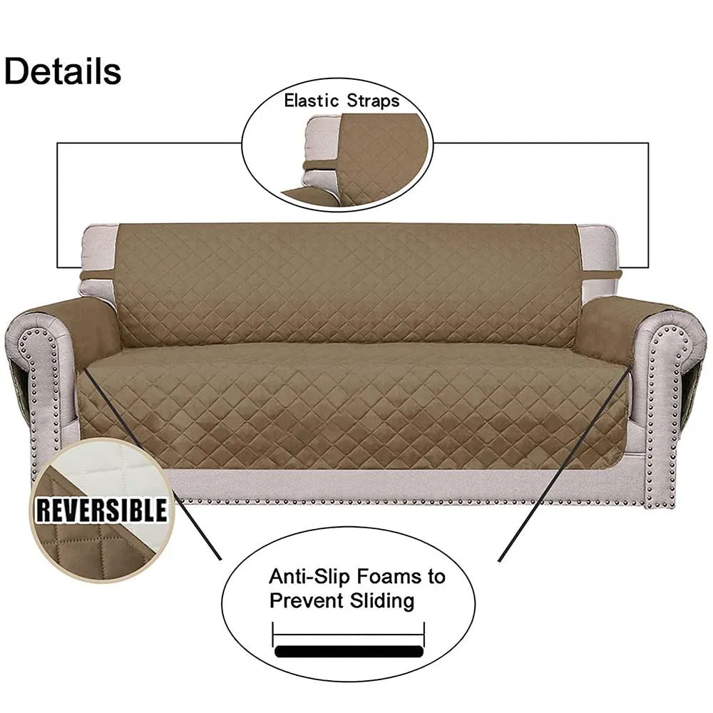 Slip-Resistant Reversible Armchair Cover for Dogs Pet -28 Inches