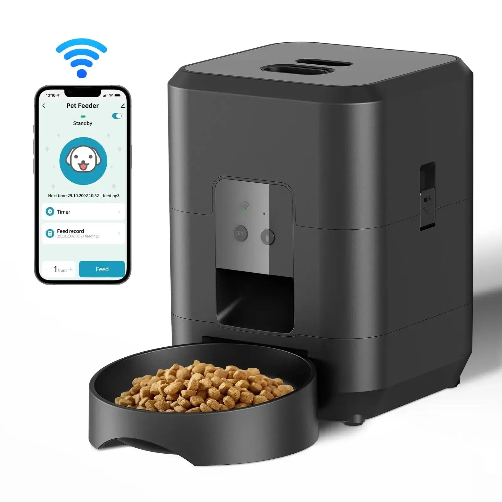 Smart Pet Feeder for Cats & Dogs