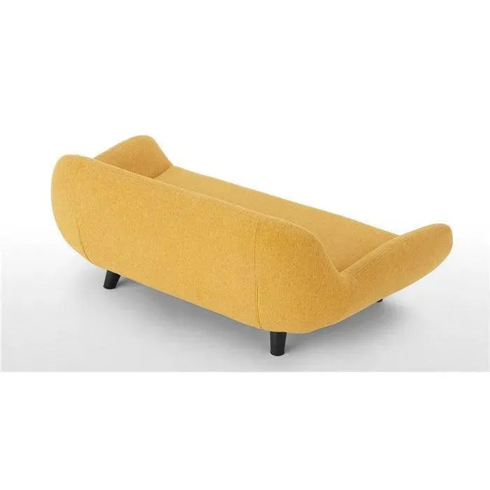 Wooden Twist Handmade Classic Relaxing Pet Sofa ( Yellow )