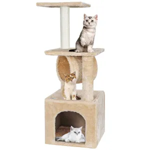 ZENY™ 36'' Cat Trees for Kittens Cat Furniture Towers with Scratching Posts, Double Perches