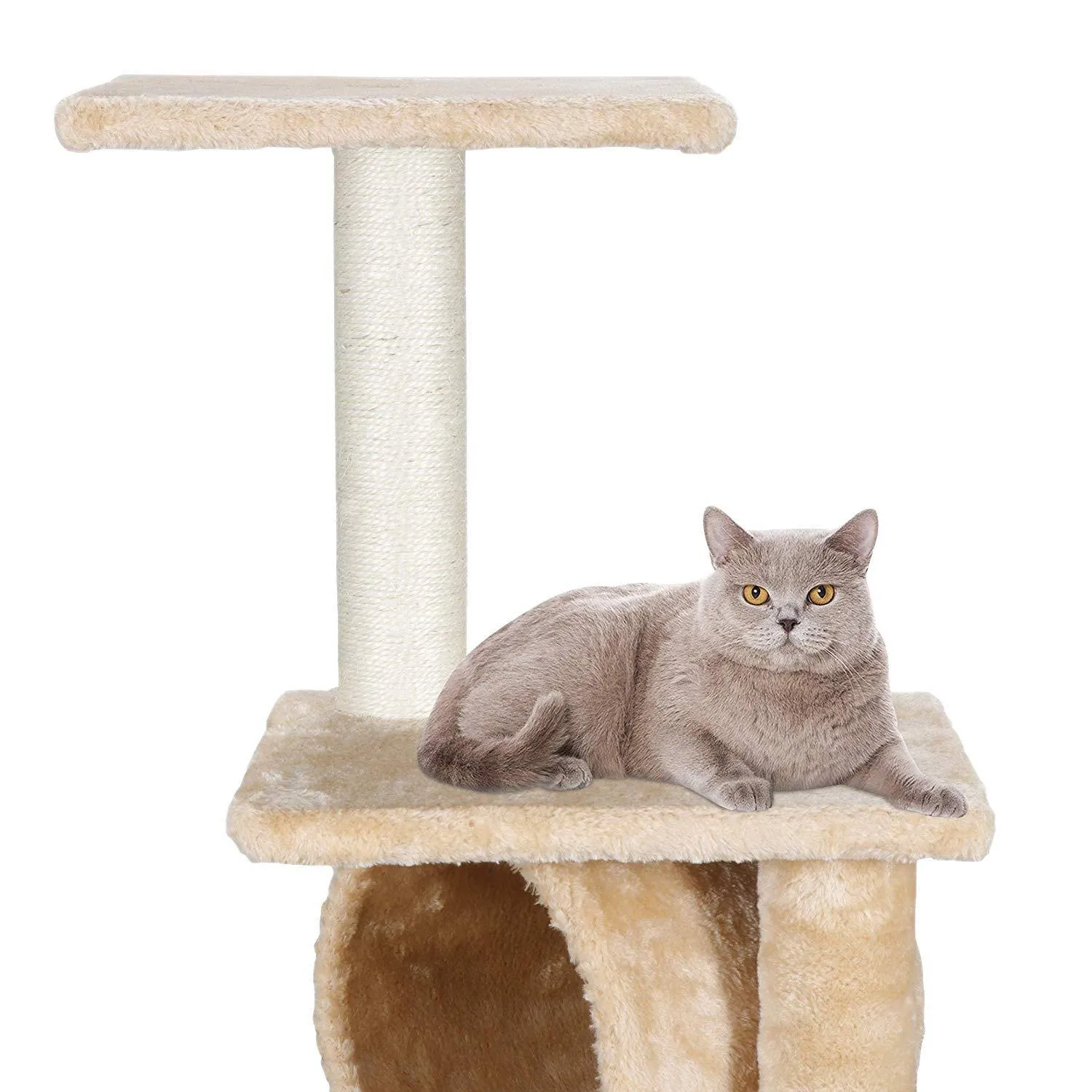 ZENY™ 36'' Cat Trees for Kittens Cat Furniture Towers with Scratching Posts, Double Perches