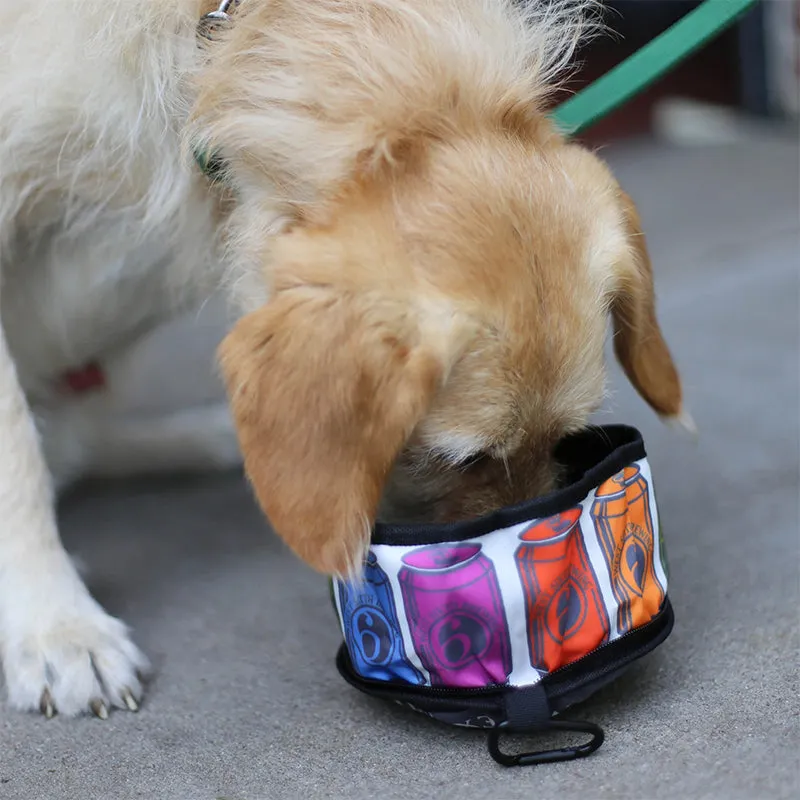 Zippered Foldable Travel Dog Bowls